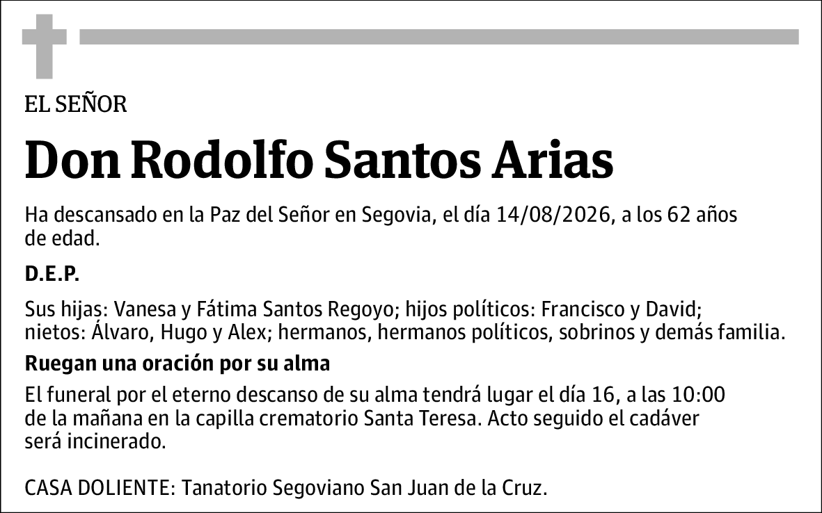 Rodolfo Santos Arias