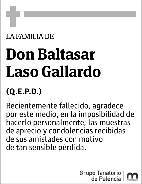 Baltasar Laso Gallardo