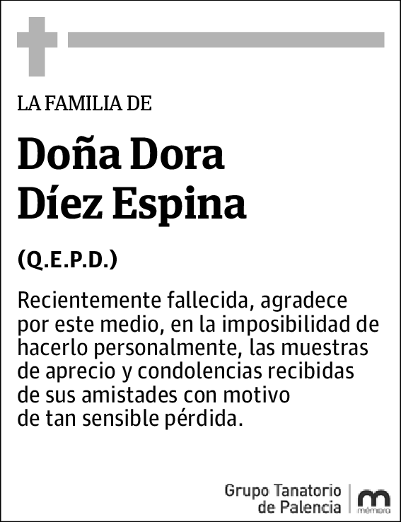 Dora Díez Espina