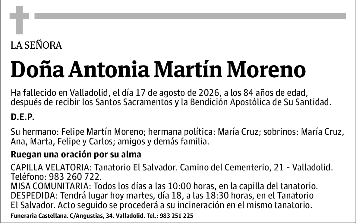 Antonia Martín Moreno