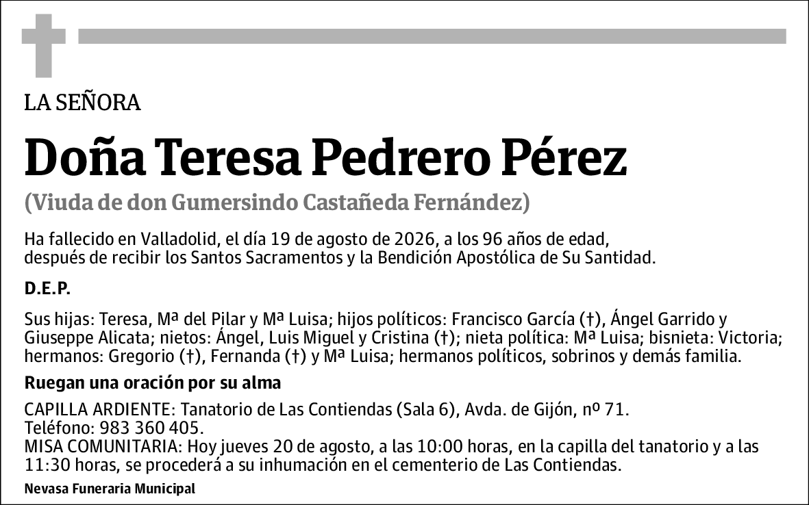 Teresa Pedrero Pérez