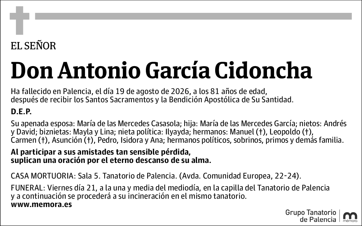 Antonio García Cidoncha