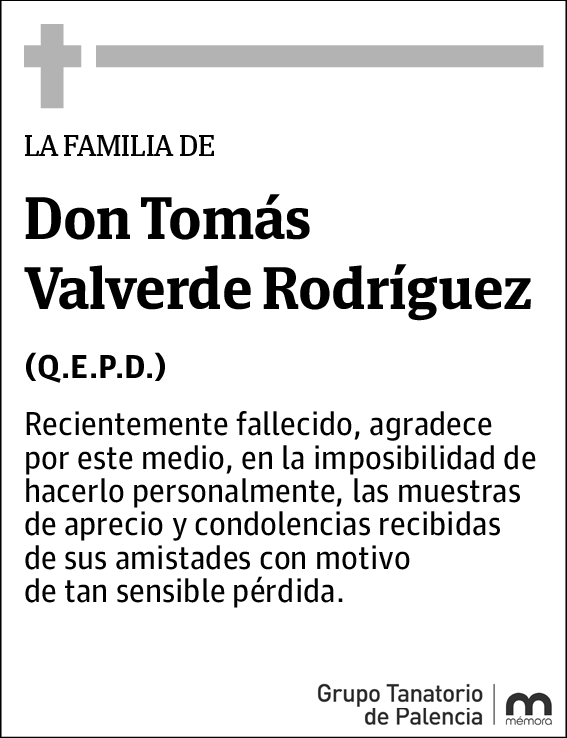 Tomás Valverde Rodríguez
