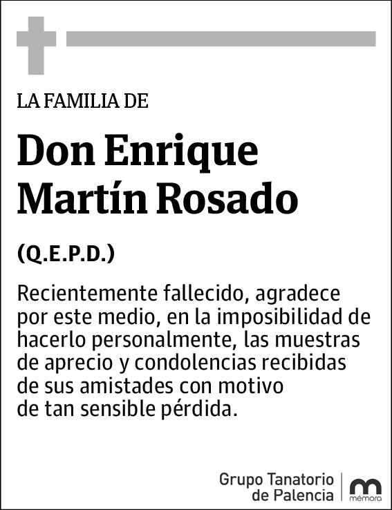 Enrique Martín Rosado