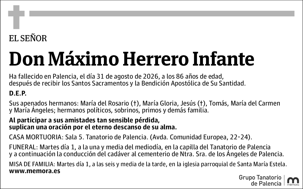 Máximo Herrero Infante