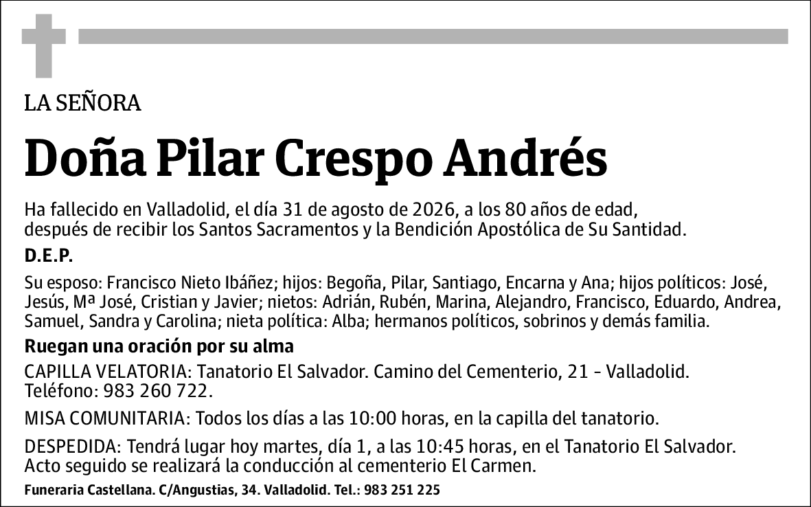 Pilar Crespo Andrés