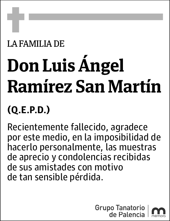 Luis Ángel Ramírez San Martín