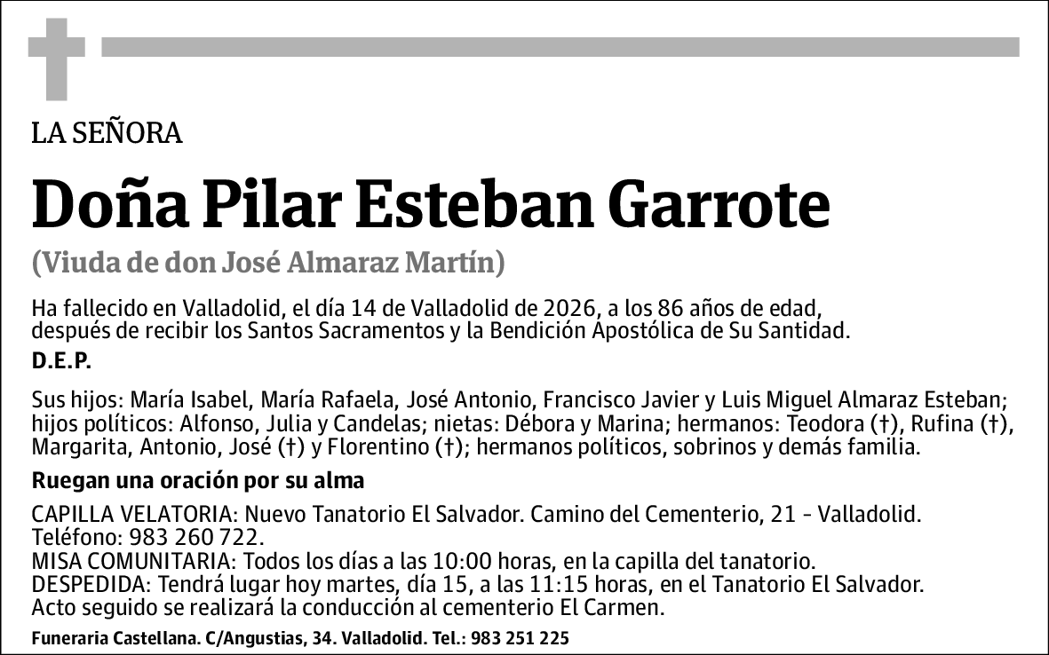 Pilar Esteban Garrote