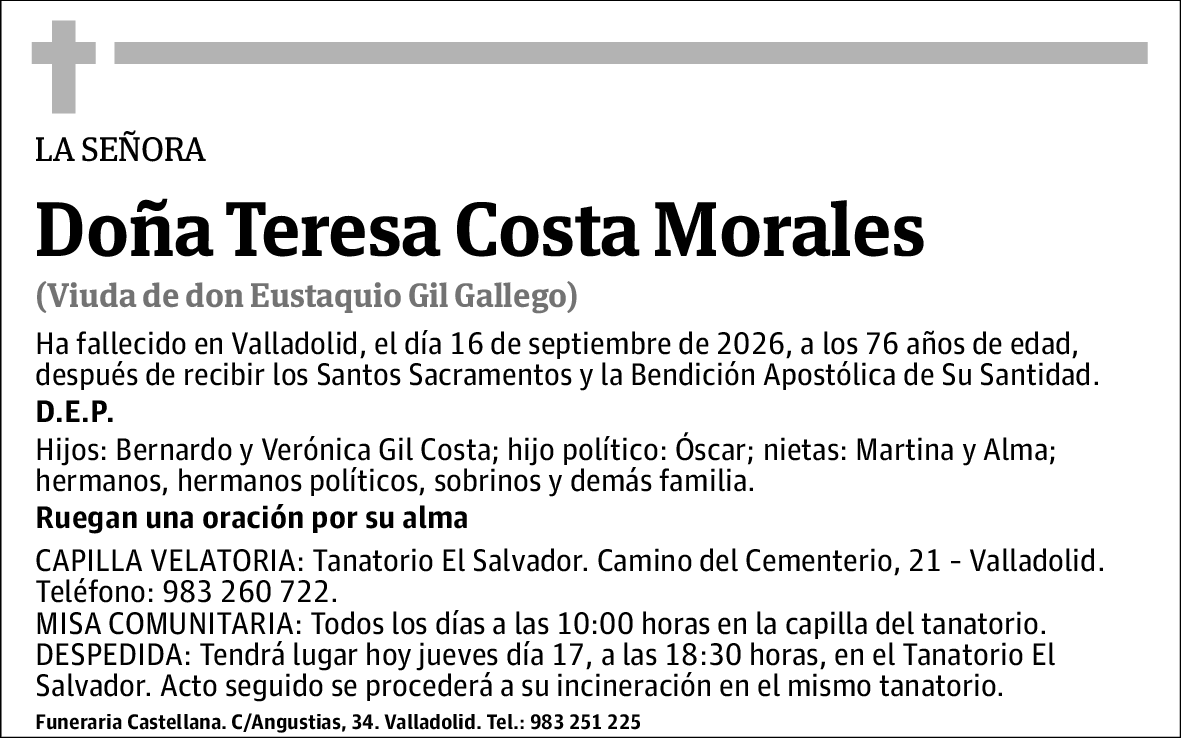 Teresa Costa Morales