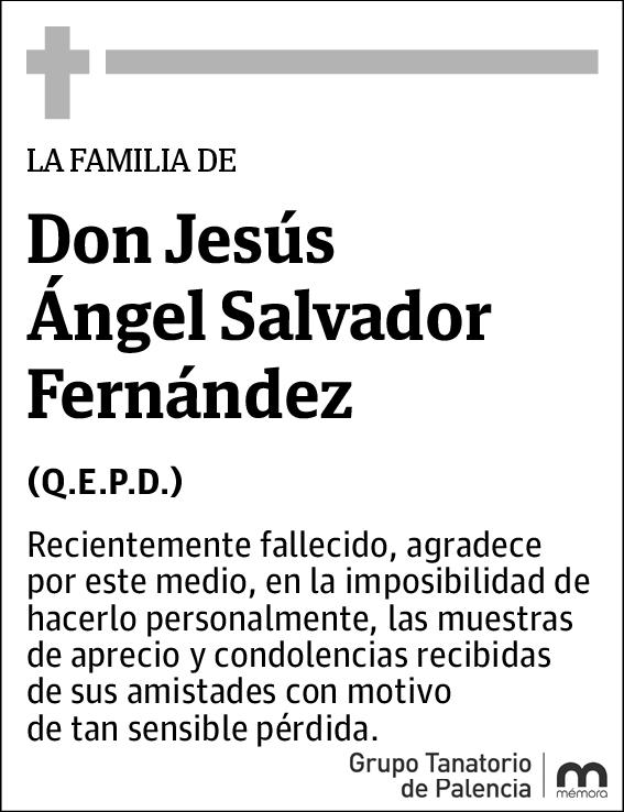 Jesús Ángel Salvador Fernández