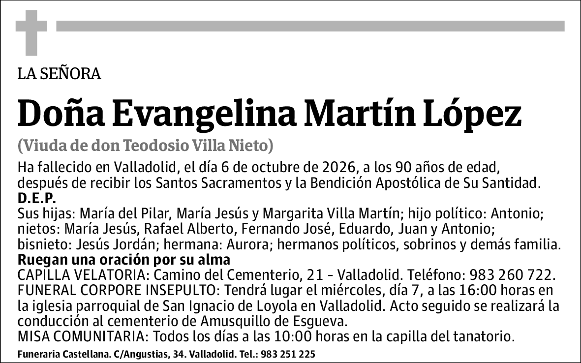 Evangelina Martín López