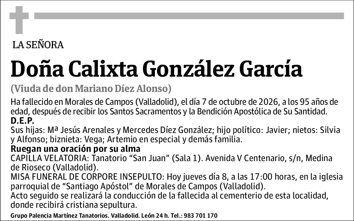 Calixta González García