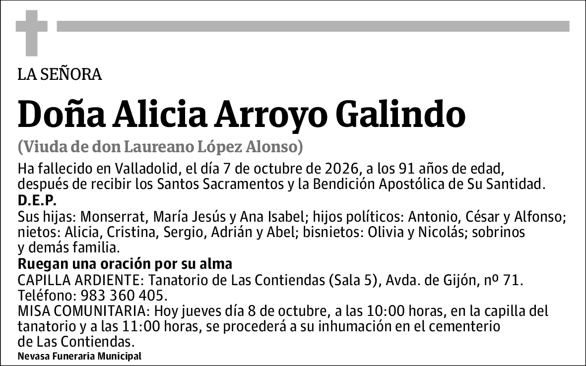 Alicia Arroyo Galindo