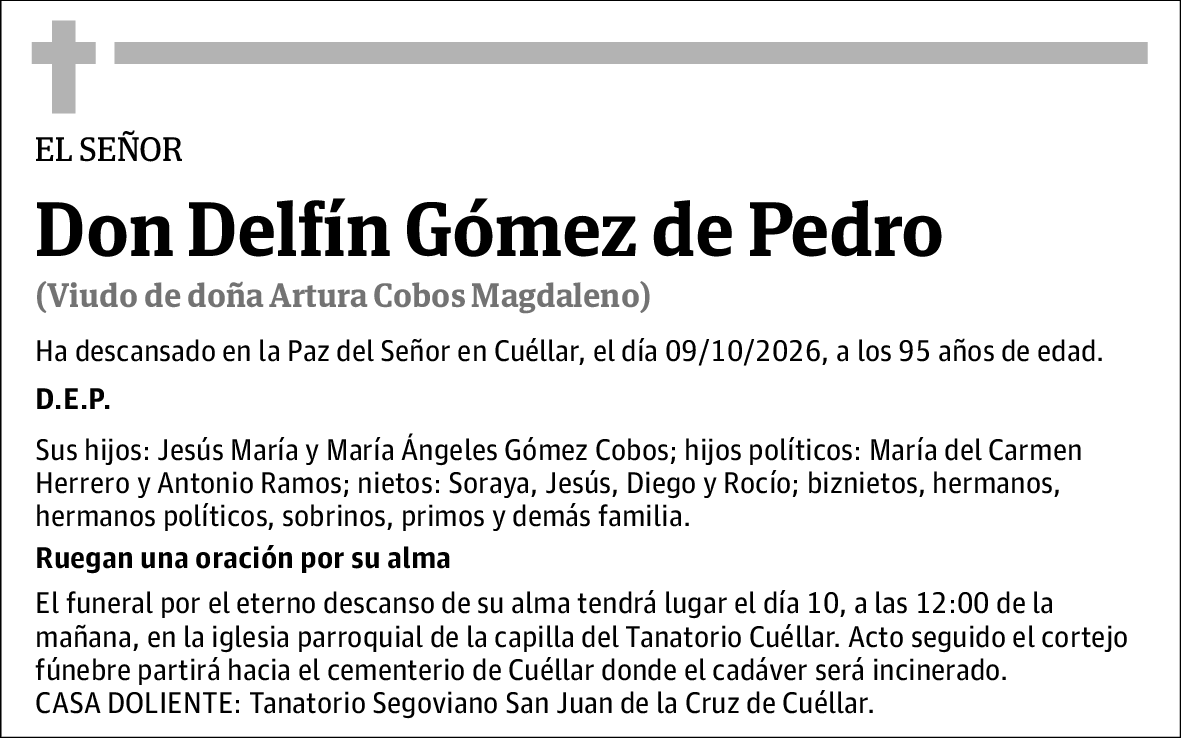Delfín Gómez de Pedro