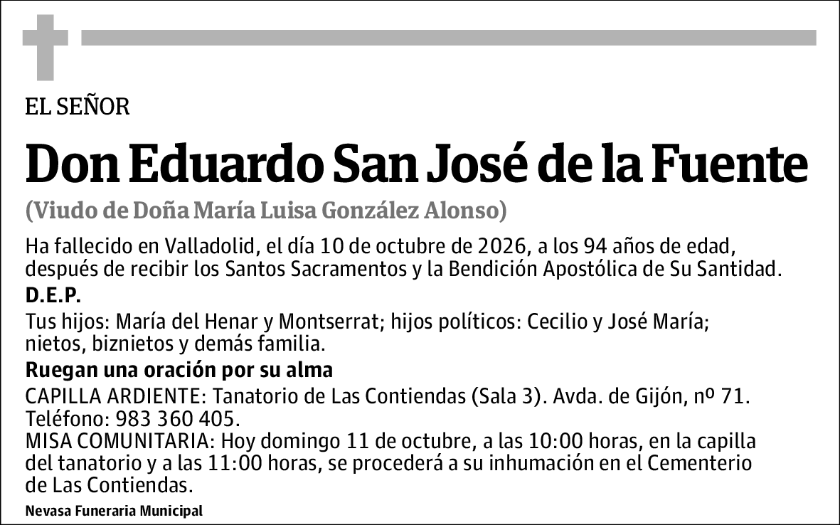 Eduardo San José de la Fuente