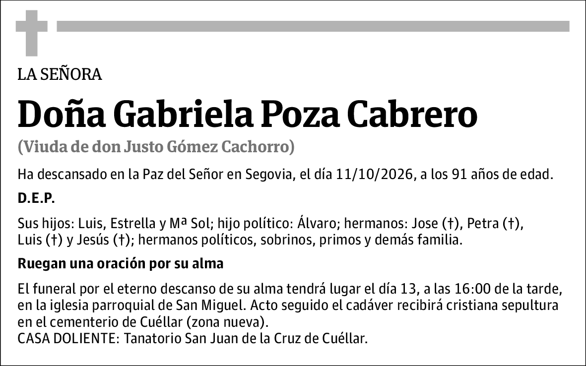 Gabriela Poza Cabrero