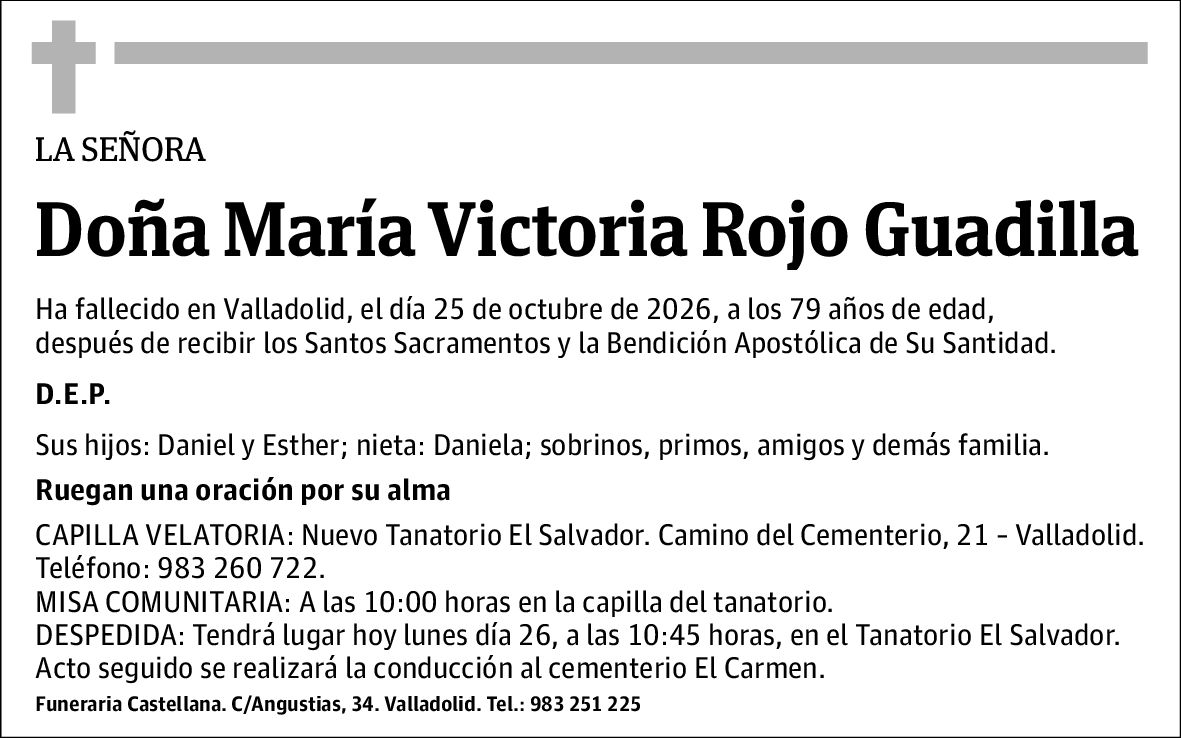 María Victoria Rojo Guadilla