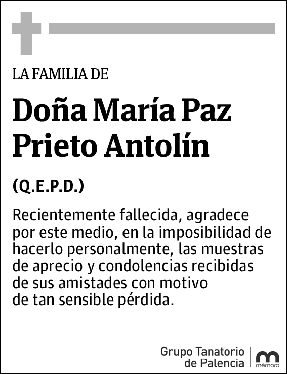 María Paz Prieto Antolín