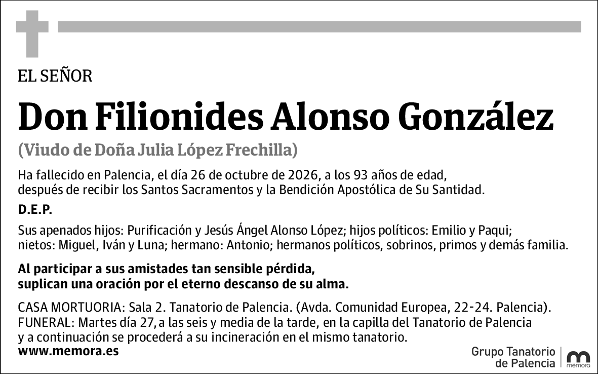 Filionides Alonso González