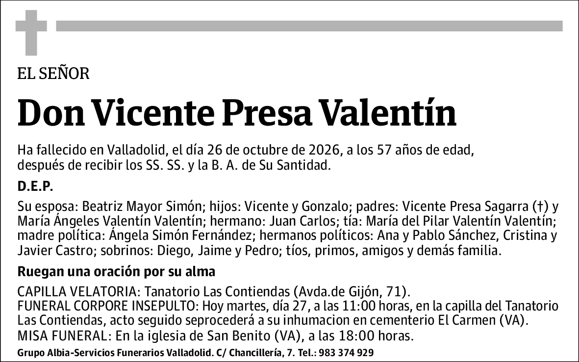 Vicente Presa Valentín