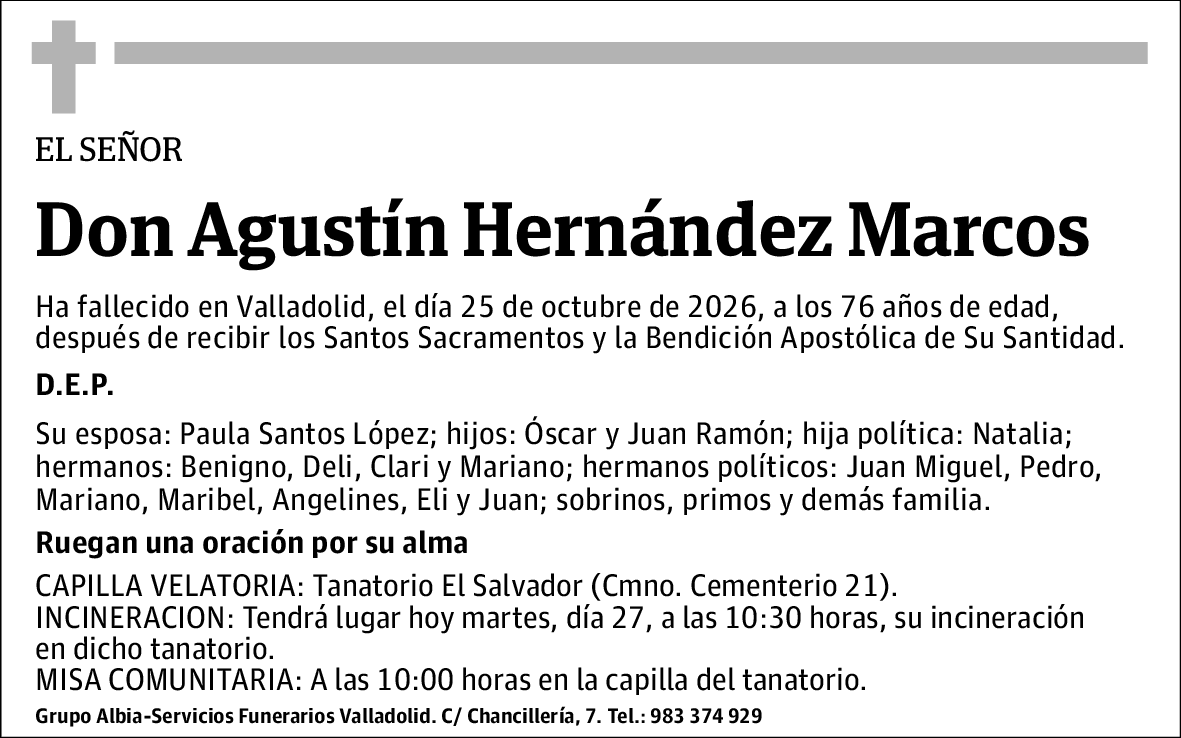 Agustín Hernandez Marcos