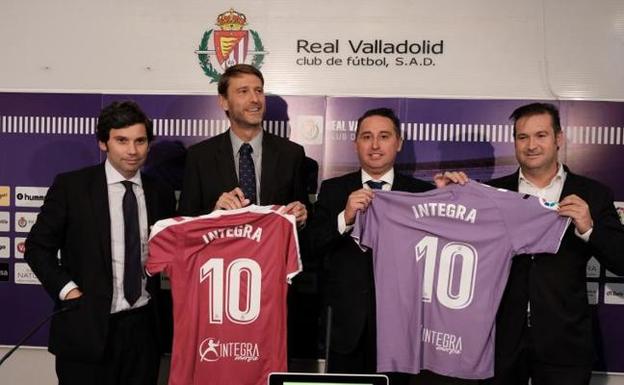 Integra se suma a los patrocinadores del Real Valladolid