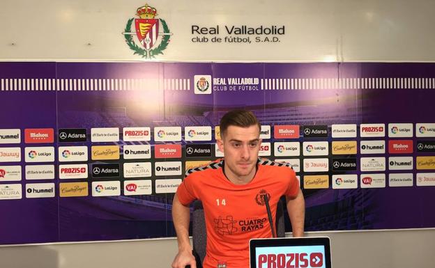 Toni Martínez sobre su gol anulado en Lugo: «El árbitro dice que hay un empujón, pero que no sabe de quién»