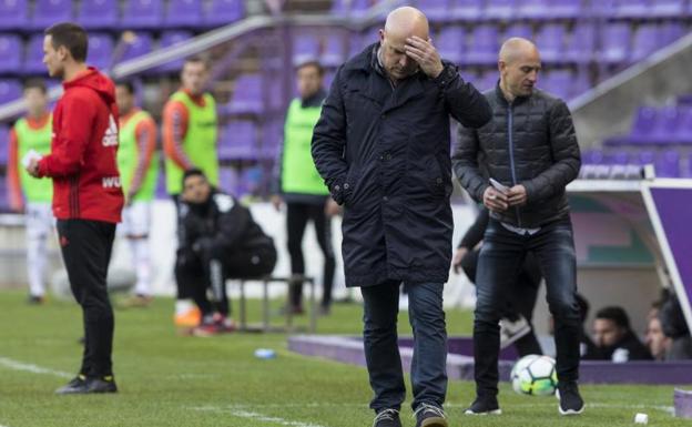 «Hemos defendido bien, con un buen Moyano como central y un Nacho que ayudó en ataque», dice Sampedro