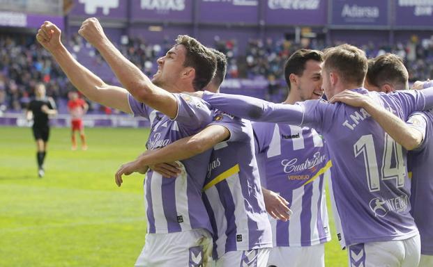 El Real Valladolid es el cuarto mejor equipo de la segunda vuelta