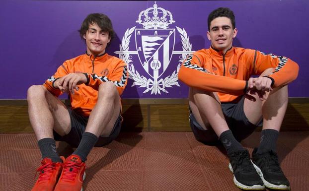 Apa y Miguel, representantes del éxito de la cantera del Real Valladolid