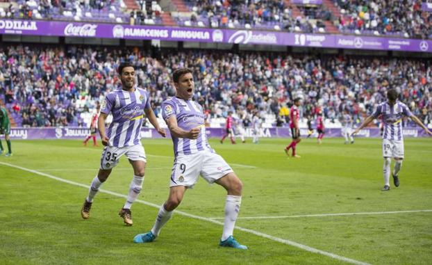 Mata toma el relevo de Javi Guerra como máximo goleador del Pucela en una temporada