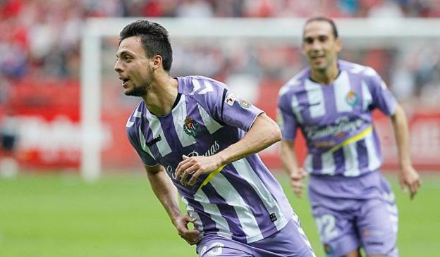 El Valladolid gana de nuevo al Sporting y está a dos partidos de Primera