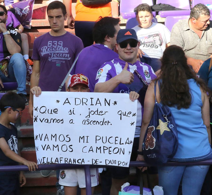 El Estadio Zorrilla celebra el ascenso del Pucela