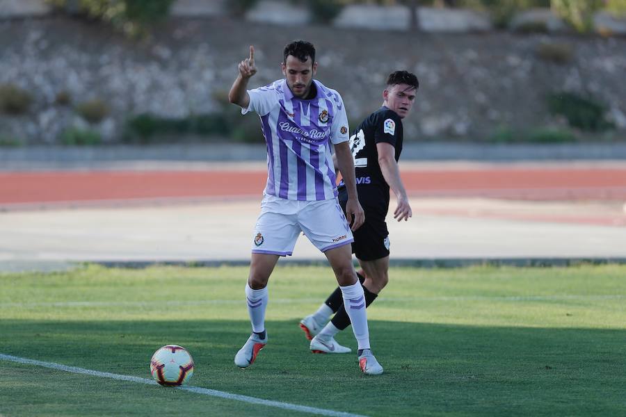 Partido del Real Valladolid contra el Málaga CF