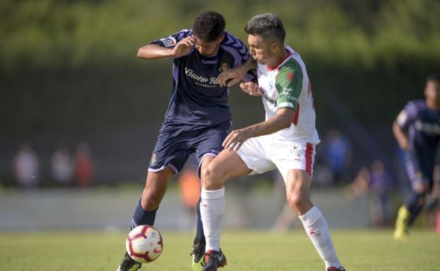 Derrota y empate para el Real Valladolid en el triangular de Asturias