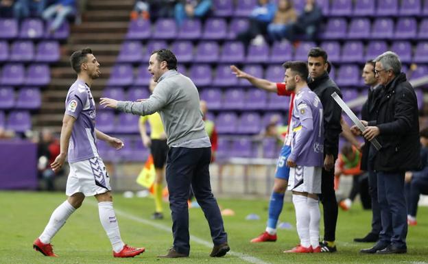 El Real Valladolid confía en renovar los contratos de Óscar Plano y Sergio