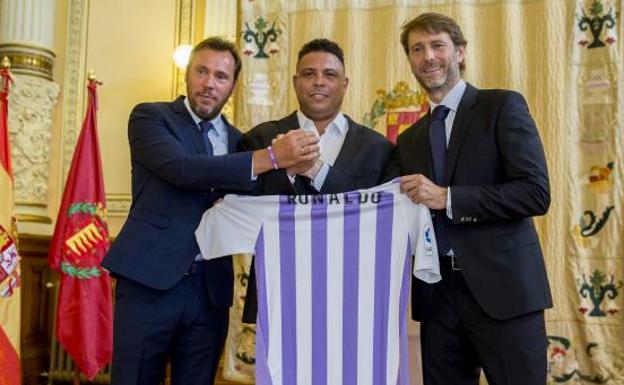 Ronaldo, nuevo propietario del Real Valladolid: «Tenéis en mí a un enamorado de este club y de esta ciudad»