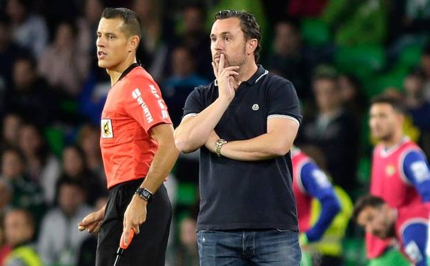 Sergio tras la victoria del Real Valladolid: «No es bueno tirar más confeti del que tenemos»