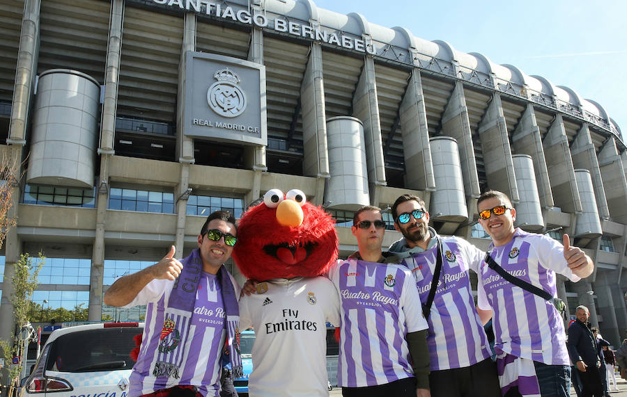 Afición del Real Valladolid en Madrid