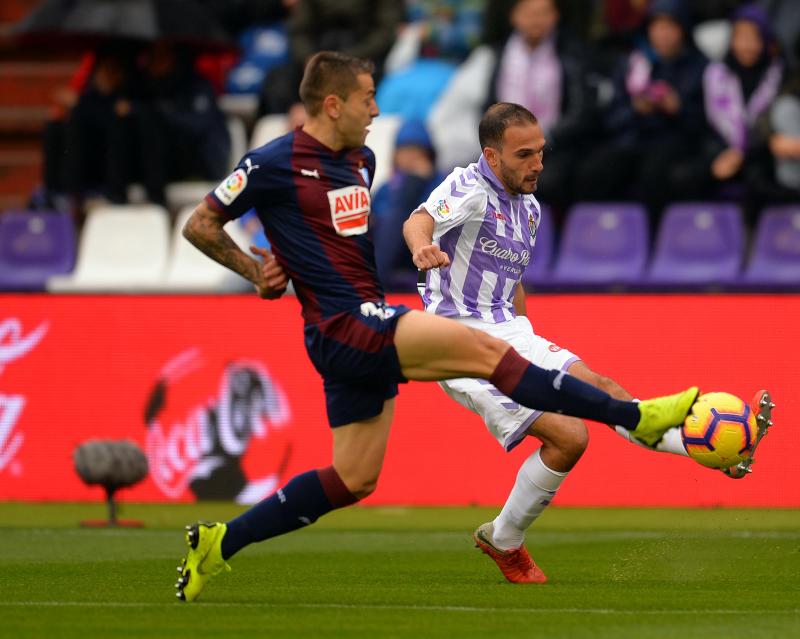 Las mejores imágenes del partido entre el Valladolid y el Eibar