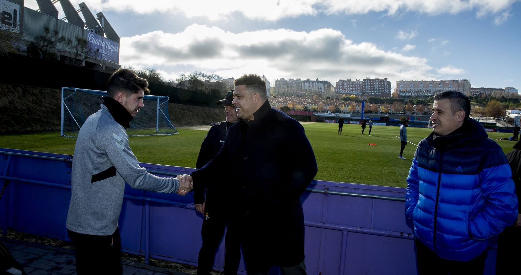 Ronaldo acude a la Junta de Accionistas del Real Valladolid