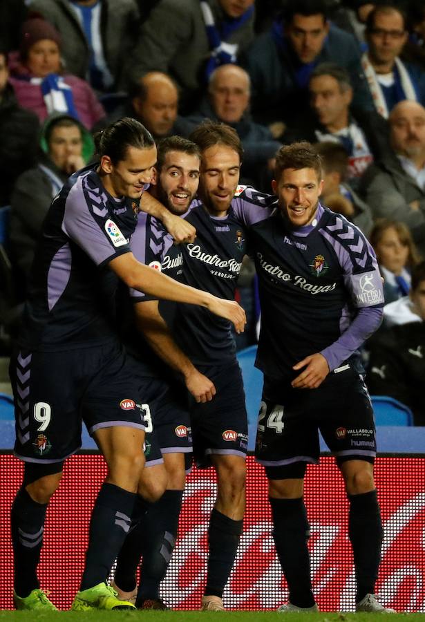 El Real Valladolid vence en Anoeta a la Real Sociedad (1-2)