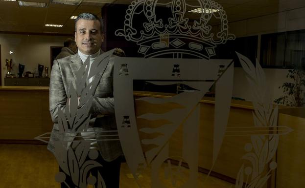 Miguel Ángel Gómez, director deportivo del Real Valladolid: «Tenemos un entrenador brillante que saca rendimiento a los jugadores»