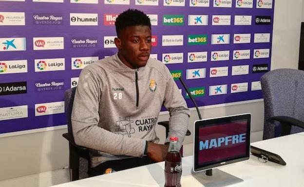 Salisu: «Me considero jugador de la primera plantilla del Valladolid y quiero aprovechar la oportunidad»