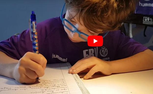 Un niño de 8 años escribe una carta contra el maltrato del VAR hacia el Real Valladolid