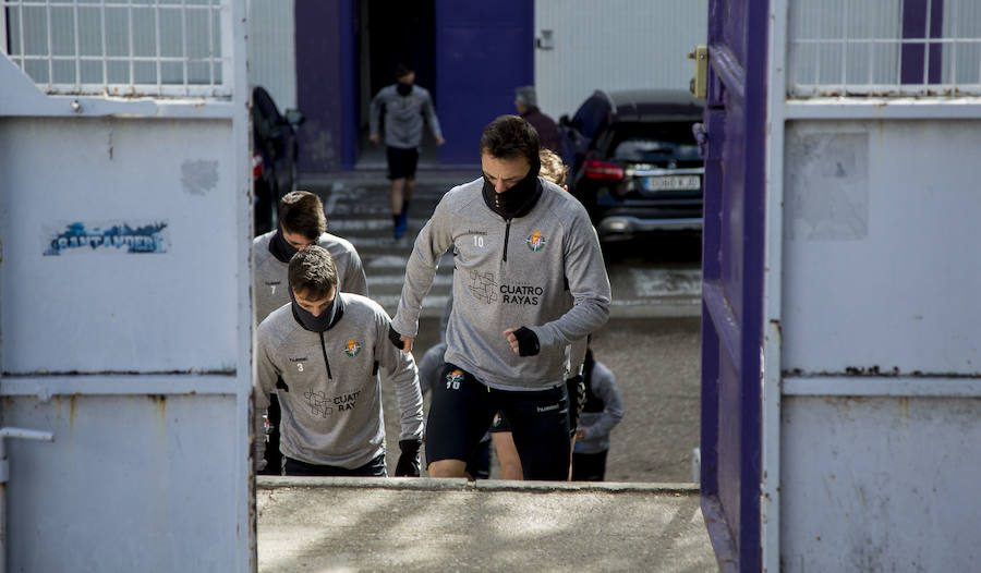 Entrenamiento del Real Valladolid
