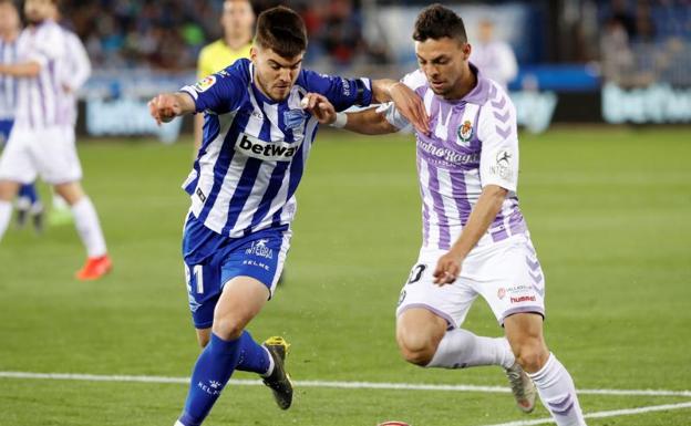 El Real Valladolid recupera el espíritu del ascenso para sumar ante el Alavés