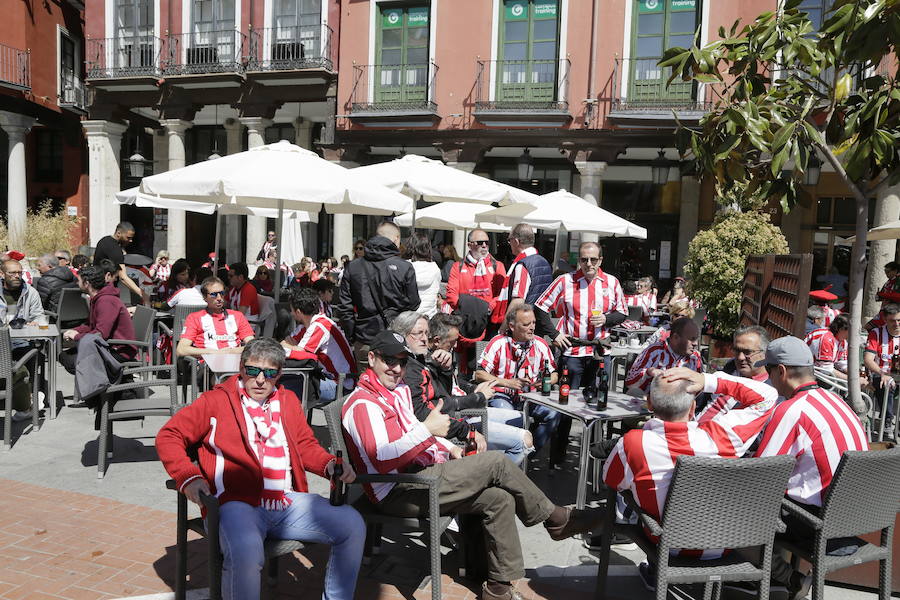 La afición del Athletic toma Valladolid