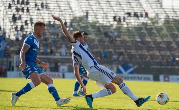 El Pucela pierde en el descuento ante el Brescia (2-1)