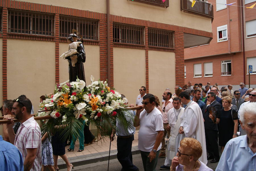 Procesión de San Antonio de Padua en La Flecha